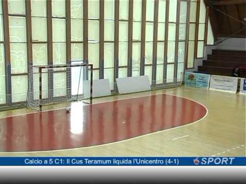 Calcio a 5, C1: il Cus Teramum liquida l'Unicentro