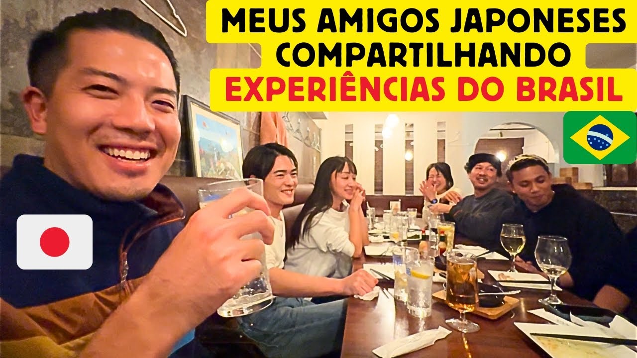 My Japanese friends sharing experiences from Brazil