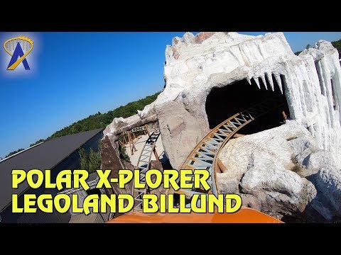 Polar X-plorer Roller Coaster POV at Legoland Billund