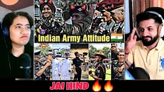 Indian Army Full attitude videos Reaction 🔥😈