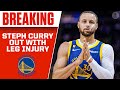 Steph Curry To Miss Multiple Weeks With Left Leg Injury I CBS Sports