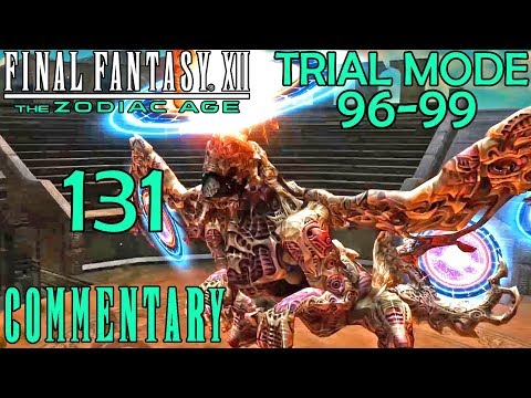 Final Fantasy XII The Zodiac Age Walkthrough Part 131 - Trial Mode 96-99 (Zodiark, Yiazmat & Omega)