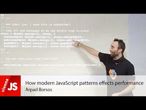 How Modern Javascript Patterns Affects Performance