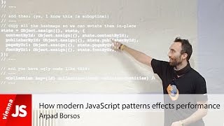 How modern JavaScript patterns effects performance