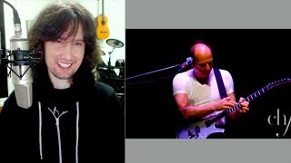 British guitarist reacts to Adrian Belew&#39;s FUTURISTIC guitar!
