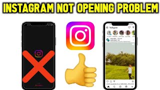 Instagram App Not Opening Only Black Screen  || Instagram Black Screen Problem - SAGAR CSC
