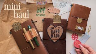 Stationery Haul 🤎 Yoseka Stationery / The Superior Labor + my current traveler's notebook setup