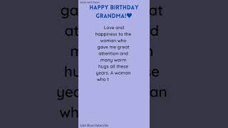 Download lagu Ucapan selamat ulang tahun yang menyentuh hati untuk nenek #shorts #happybirthday mp3 Download lagu Ucapan selamat ulang tahun yang menyentuh hati untuk nenek #shorts #happybirthday mp3