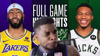 BIGGEST WIN OF THE SEASON! LAKERS DOUBLE OT THRILLER! LAKERS at BUCKS | FULL GAME HIGHLIGHTS