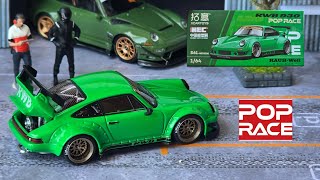 POPRACE HEC EXCLUSIVE! Porsche RWB 1/64 scale with Opening parts. Any good 🤔