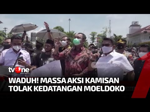 Peserta Aksi Kamisan Tolak Kedatangan Moeldoko di Semarang | Kabar Utama tvOne