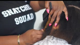 She said, "You wanna cut my hair?" & JUST met me!!