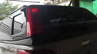 preview picture of video 'ติดตั้งหลังคาสามมิตร รุ่น SUV PLUS รถมาสด้าBT50โปร4ประตู Ep.792 #ร้านพวงเจริญการช่าง โทร 088-2296391'