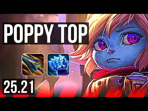 POPPY vs AATROX (TOP) | 5/2/9 | KR Diamond | 25.21