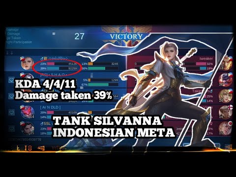 Tank Silvanna Indo meta #mobilelegends #silvanna #tanksilvanna