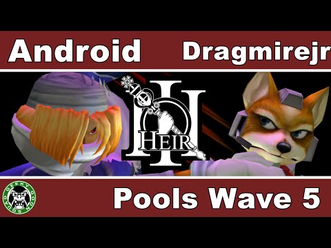 Heir 3 - Android (Sheik) Vs. Dragmirejr (Fox) - Pools Wave E - Melee Singles