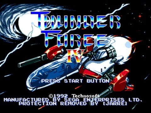 Thunder Force IV Intro - Sega Megadrive (HD)
