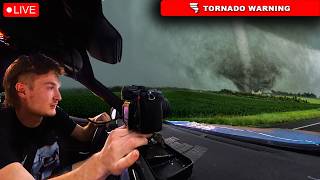 LIVE Storm Chaser | Today's Target - Iowa/Minnesota | Risk Level -3/5