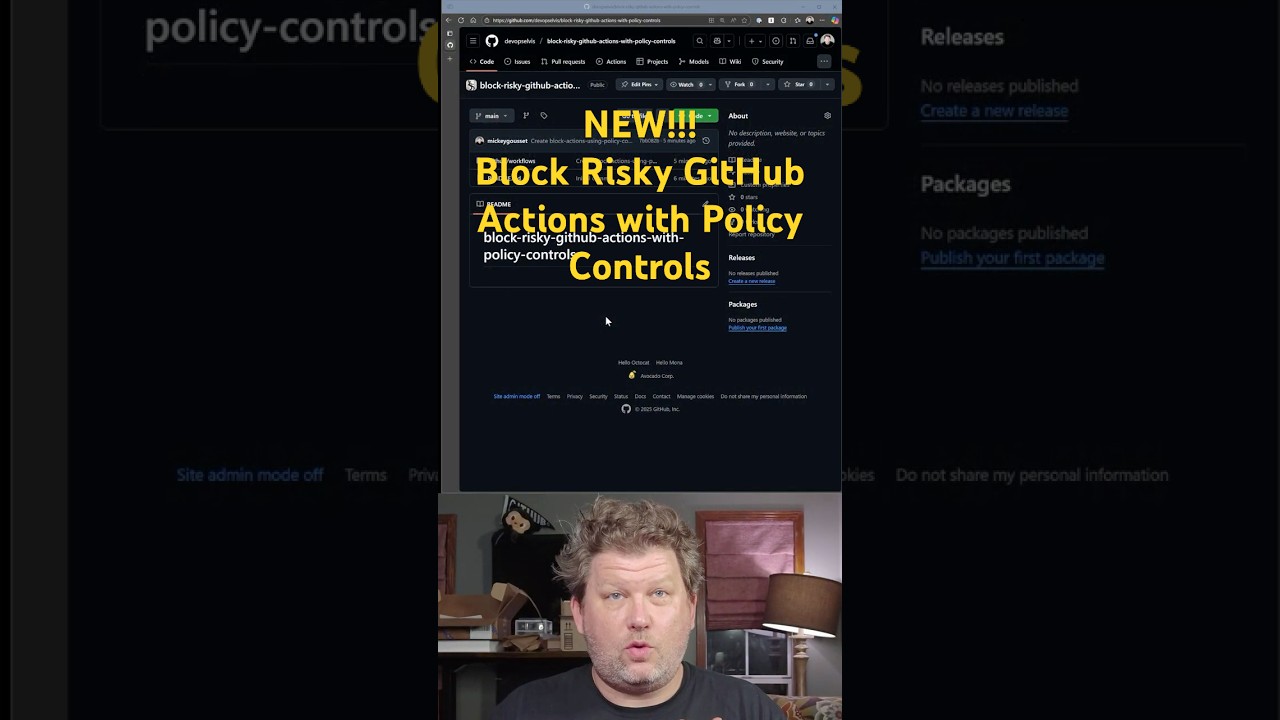 NEW! Block Risky GitHub Actions with Policy Controls #github #actions #programming  #coding