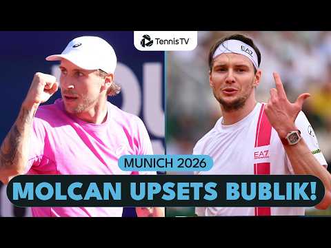 World No. 166 Molcan Upsets Bublik! | Munich 2026 Highlights