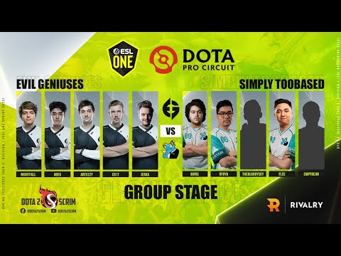 Evil Geniuses vs simply TOOBASED - DPC NA 2021/22 Tour 2: Division I - Group Stage - B03
