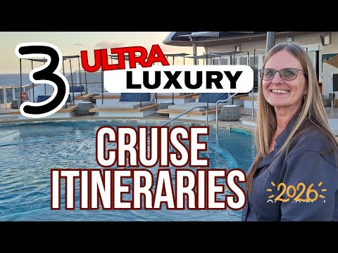 3 crociere ULTRA LUSSO nel 2026 da NON PERDERE!