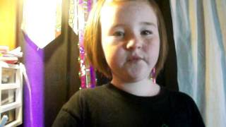 6 y/o sings "She's a butterfly" by John Rich