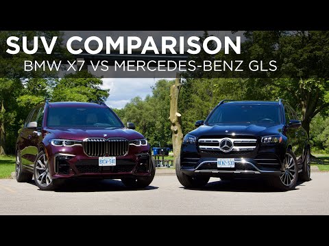 2020 BMW X7 M50i vs. 2020 Mercedes-Benz GLS 580 | SUV Comparison | Driving.ca