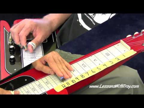 C6 Lap Steel Lessons - Volume #2 - [HD] Part A - by Troy Brenningmeyer