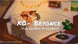 XO - Beyonce (but sadder & slower) for your cold rainy night -w/ lyrics | Kate Crisostomo (cover)