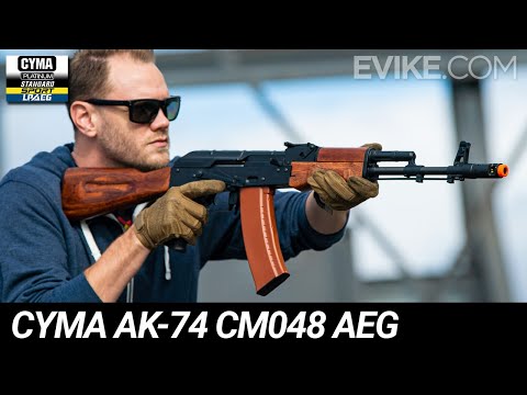 CYMA AK-74 CM048 AEG with Real Wood Furniture Review