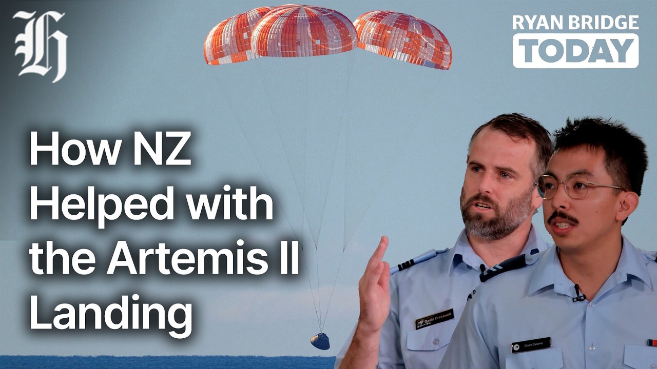 The RNZAF crew who Nasa needed help from | Ryan Bridge TODAY