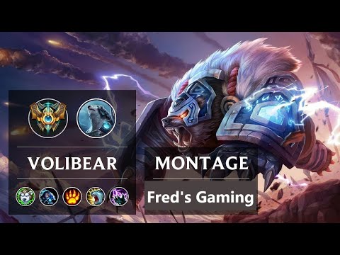 Volibear Montage| Rank up guys!| Top Mid Jg