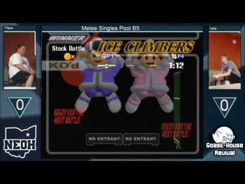 GHR SSBM: Papa (ICs) Vs. Nala (Fox, Zelda) POOLS