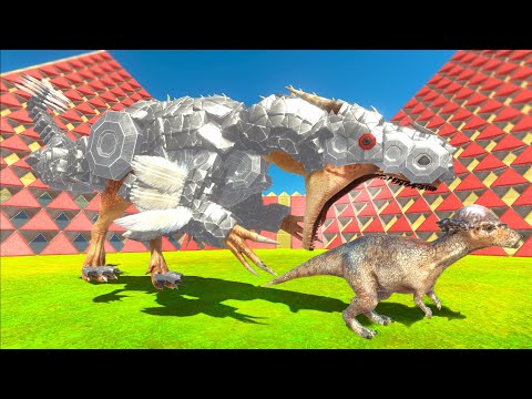 INDOMINUS REX vs EVERY DINOSAUR in Animal Revolt Battle Simulator