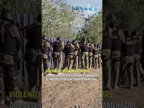 Violento ataque en Las Heras