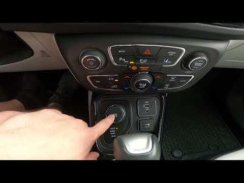 How to Enable or Disable 4WD Lock Function in Jeep Compass II ( 2017 - now )