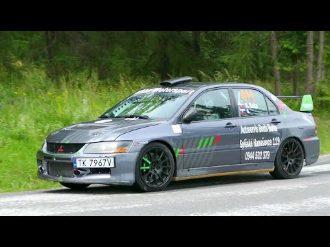 MRC rally Levoča 2020-BORIS BAKA-STANISLAV BAKA- Mitsubishi LANCER EVO IX