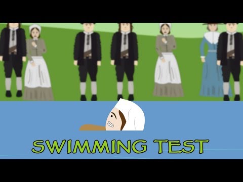 Witch Trial: Swimming Test