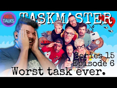 Worst task ever?!?  TASKMASTER Series 15 Episode 6 Reaction - "It's my milk now."