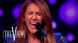 Celine Dion - Loved Me Back To Life (Live) (The View, October 2013)