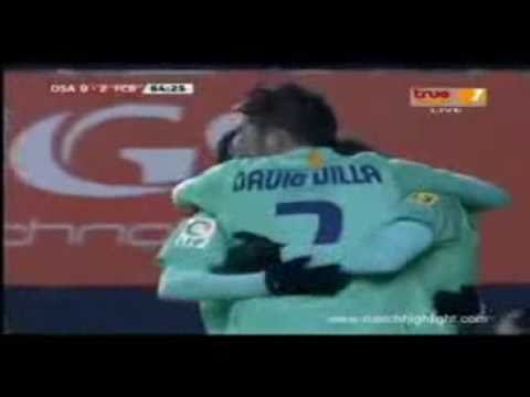 Osasuna 0-3 Barcelona Goals & Highlights [Messi 04.12.2010]