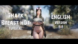 Skyrim | How to install and use Shark Breast HDT | Tutorial