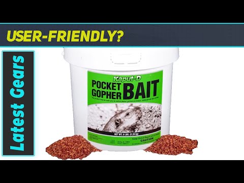 KAPUT-D Pocket Gopher Bait: Effective Gopher Control?