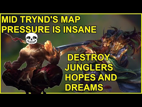 MID TRYND'S MAP PRESSURE  DESTROYS JUNGLERS HOPES AND DREAMS  - Mid Trynd vs Morde