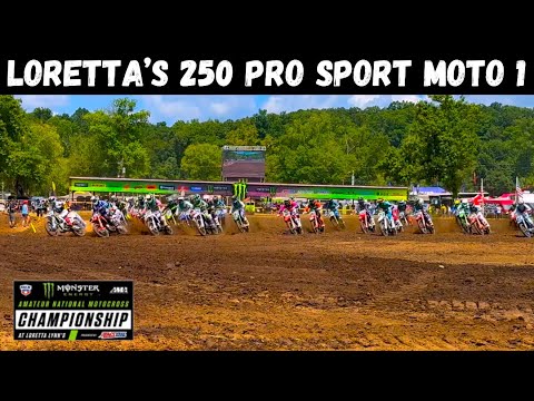 1st Pro Moto of Loretta’s 2025 was INSANE! 250 Pro Sport Moto 1 NATIONAL