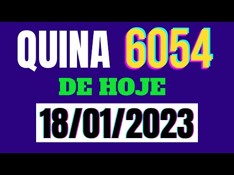 Resultado Quina 6054 - Resultado quina concurso 6054 de hoje