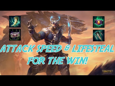 ATTACK SPEED & LIFESTEAL | AO KUANG JUNGLE | GM Smite S7