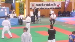 preview picture of video 'Raphael Veras x Belgium Coupe Internationale de Kayl-Luxembourg Male Open 2nd Fight Oct 2013'