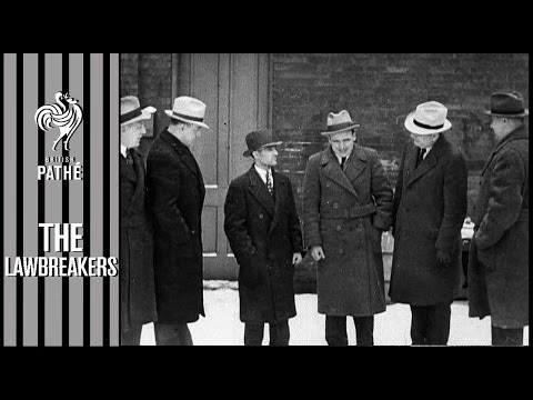 6 Famous Gangsters | British Pathé